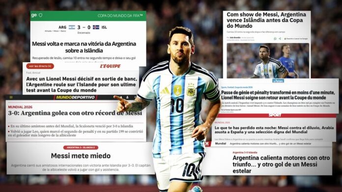 Messi mete miero