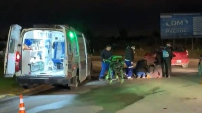 accidente de motosm aero club
