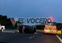 Un hombre resultó herido tras chocar con una camioneta en la Ruta 9/34, cerca de Metán