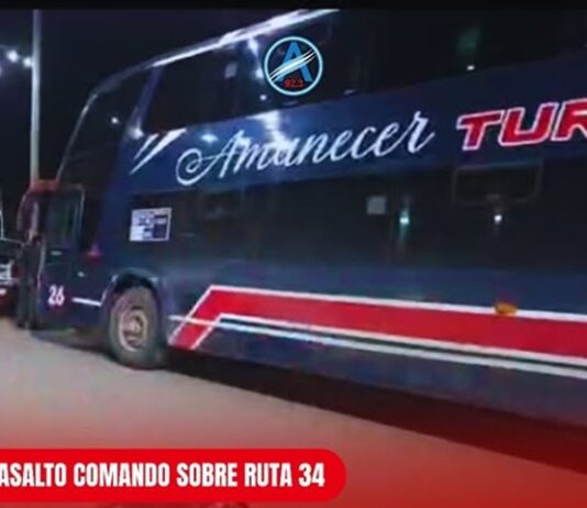 Grupo comando asaltó en Pichanal un colectivo de tour de compras que venía de Buenos Aires
