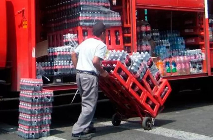camion de gaseosas