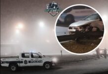 Chofer de Uber perdió el control del vehículo y choco en la circunvalación y ruta 68