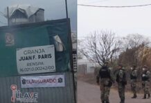 Inspeccionan y clausuran una granja avícola en El Encón Grande por presunto daño ambiental