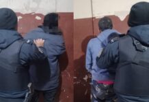 Dos detenidos por robar caños de cobre de medidores de gas en la calle Córdoba