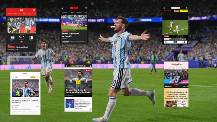 los diarios del mundo hablan de messi