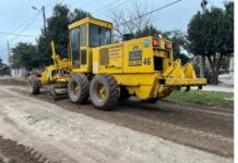 Rosario de la Frontera refuerza el mantenimiento urbano con obras en barrio Ramón Abdala