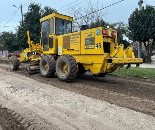 Rosario de la Frontera refuerza el mantenimiento urbano con obras en barrio Ramón Abdala