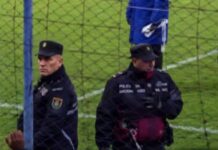 Imputaron al policía salteño que “escupió” a hinchas del “Lobo” Jujeño en el partido con Gimnasia y Tiro