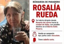 Buscan a Rosalía Rueda: La abuela tomo un SAETA en R° de Lerma para venir a la ciudad y no aparece
