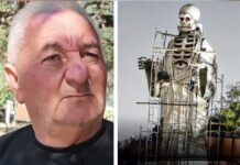 Murió el dueño de la estatua de San La Muerte mientras mantenía relaciones sexuales