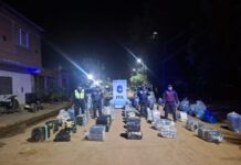 Secuestran en Apolinario Saravia 640 kilos de coca y 4.800 paquetes de cigarrillos de contrabando