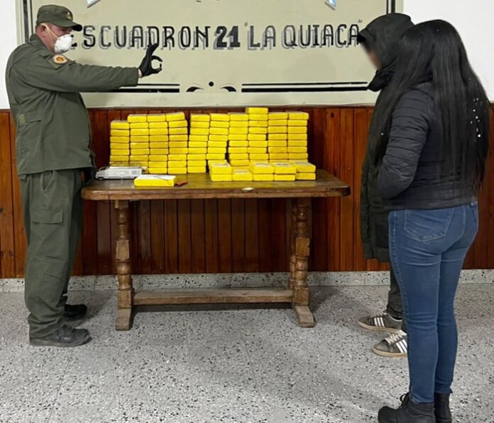 100 kilos de cocaina