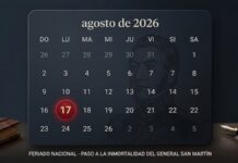 Cuándo es el feriado de agosto y cómo quedará el único fin de semana largo del mes