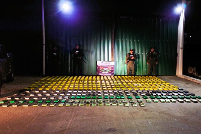 410 kilos de cocaina