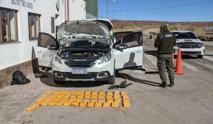 54 kilos de cocaina