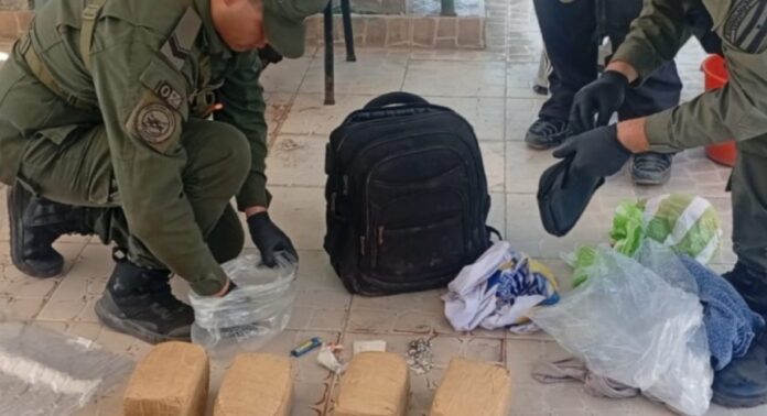 7 kilos de marihuana