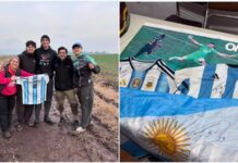 Dibu Martínez sufrió un inesperado problema con su camioneta: dos vecinos lo ayudaron y recibieron un regalo inolvidable