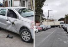 Un camión arrastró un auto estacionado frente al Materno Infantil y detectaron que circulaba por una zona restringida