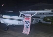 2 detenidos en Mosconi cuando intentaban sacar un avión de contrabando hacia Bolivia