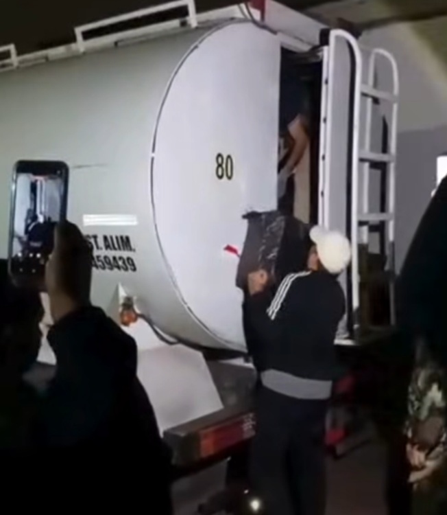 cocaina en camion tanque