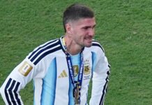 El fuerte mensaje de Rodrigo De Paul después de la final: “Cuánta gente esperaba esta caída”