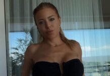 En microbikini extrema, Evangelina Anderson mostró las marcas de su bronceado y fue furor: “Morenita”