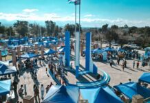 Gran convocatoria en la segunda edición de la Feria Barrial de R° de la Frontera: emprendedores y familias fueron protagonistas