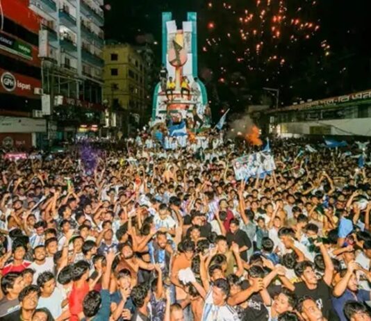 Bangladesh volvió a celebrar como Argentina: una multitud festejó el pase de la Scaloneta a las semifinales