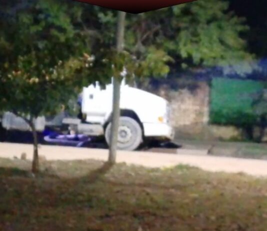 Investigan la muerte de un hombre que fue atropellado por un camión en Orán
