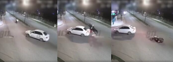 accidente con moto en oran