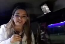 Piedrazo contra un colectivo en plena ruta: “Estoy viva de milagro”