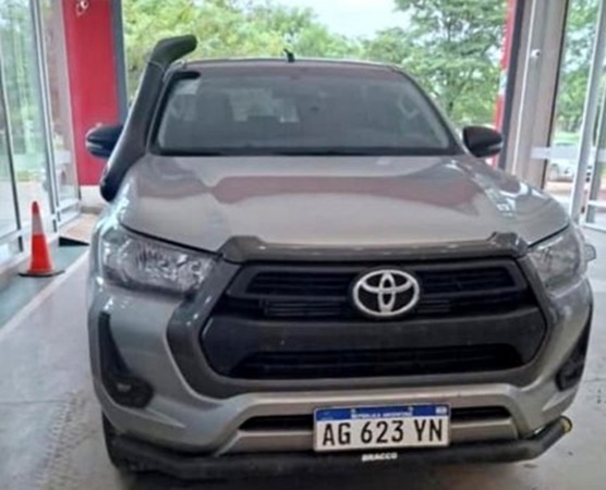 camioneta de subelza