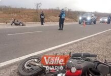 Estruendo, hierro y asfalto: brutal impacto entre motocicletas sacude el ingreso a Grand Bourg