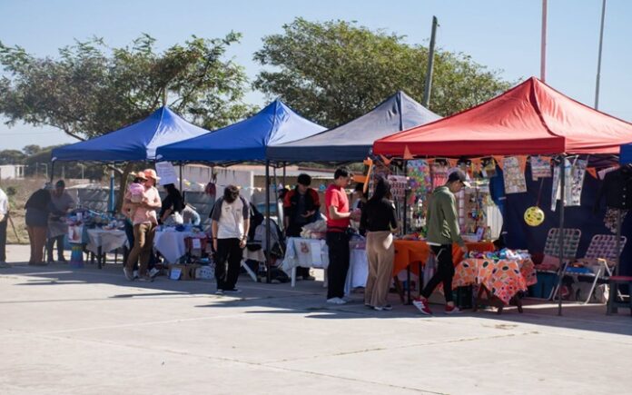feria barrial en frontera
