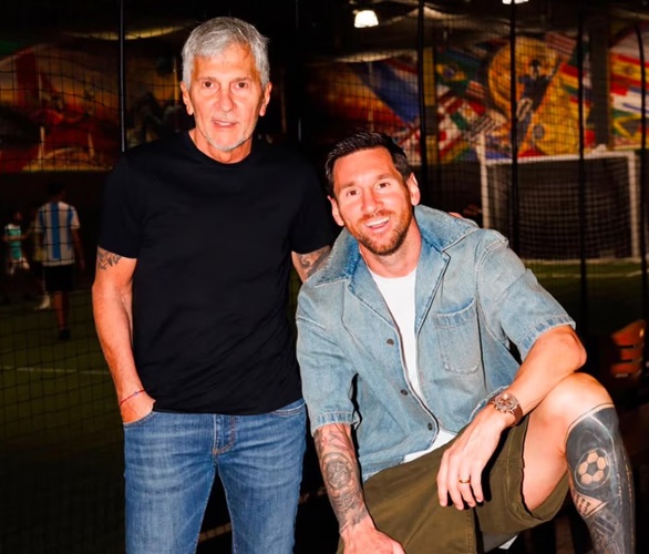 messi y su padre1