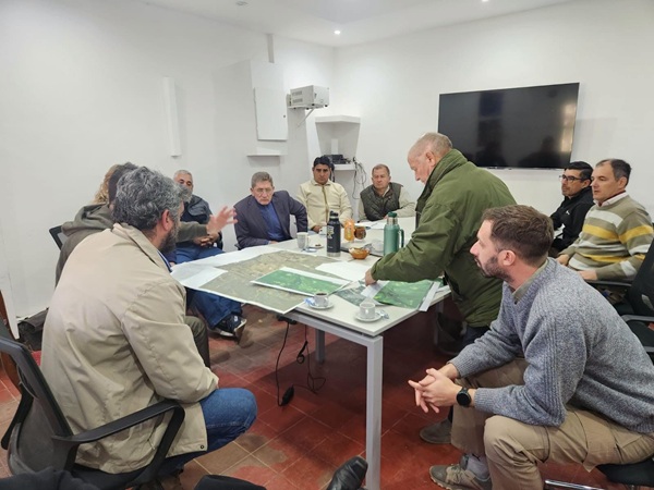 reunion por la crecida del juramento