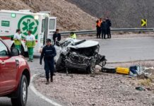 Tragedia en Jujuy: una camioneta cayó 80 metros en la Cuesta de Lipán y murió una mujer