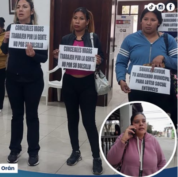 vecinos sin techo en oran